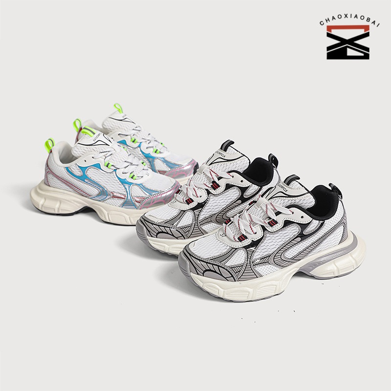 chao xiao bai Free shipping Stylish Breathable Fabric Couples' Walking Footwear - Trendsetting Athletic Socks-Inspired Design