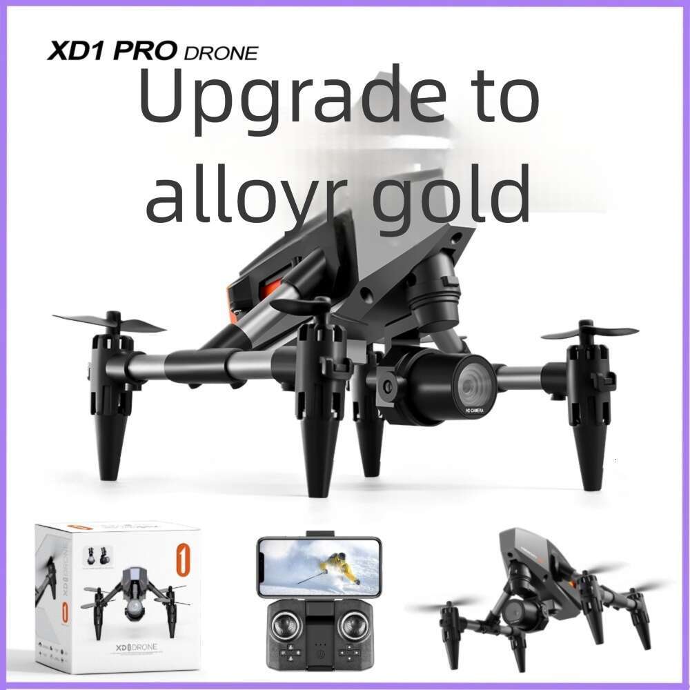 XD1 Mini Drone HD Aerial Photography Altitude Hold Optical Flow Hover RC Quadcopter WiFi FPV Foldable Portable Remote Control Airplane CKS