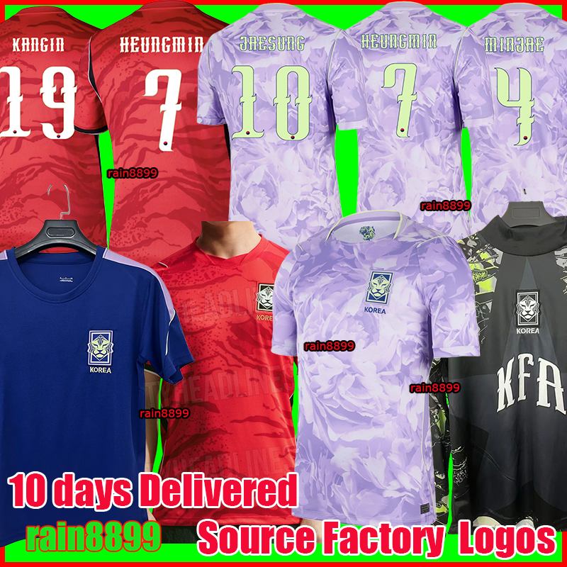 2026 korea World Cup South Korea soccer jerseys SON 26 27 H C HWANG HEECHAN KANGIN MINJAE football shirt men kids kit korea jersey Long Goalkeeper uniform