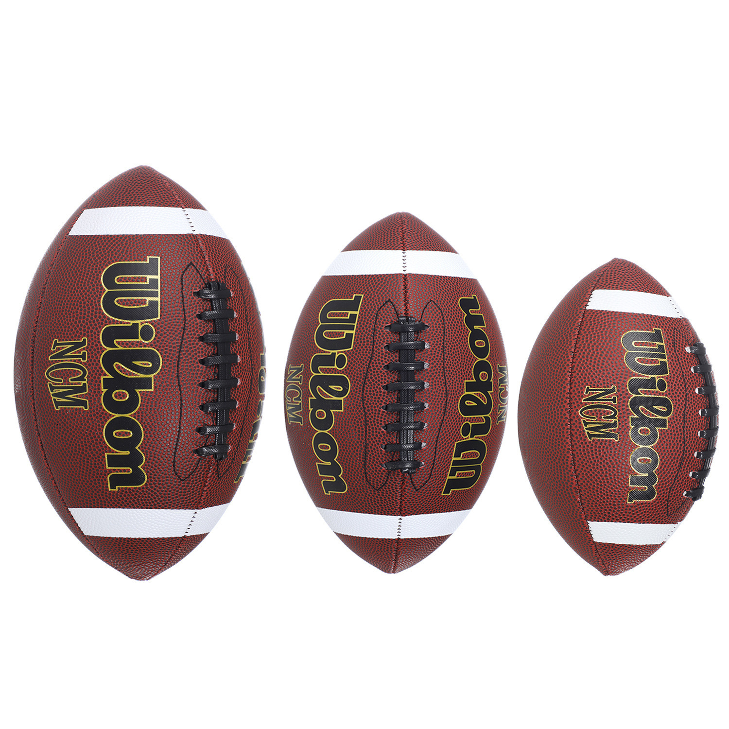 High Good Quality American Football Rugby Size 9 Adult Indoor And Outdoor Compete Use 250410