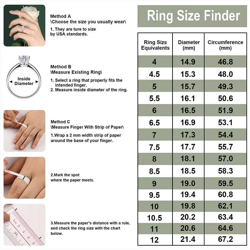 High Quality Mens Hip Hop Fashion Ring 925 Sterling Silver with VVS Moissanite Pass Diamond Tester Iced Out Style