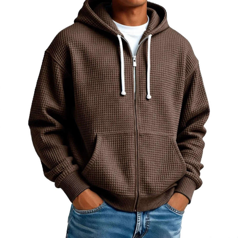 Extra Large Oversized Fleece Hoodie - Plus Size Casual Wear for Men Women Big & Tall European and American Cross-Border Autumn Winter Independ