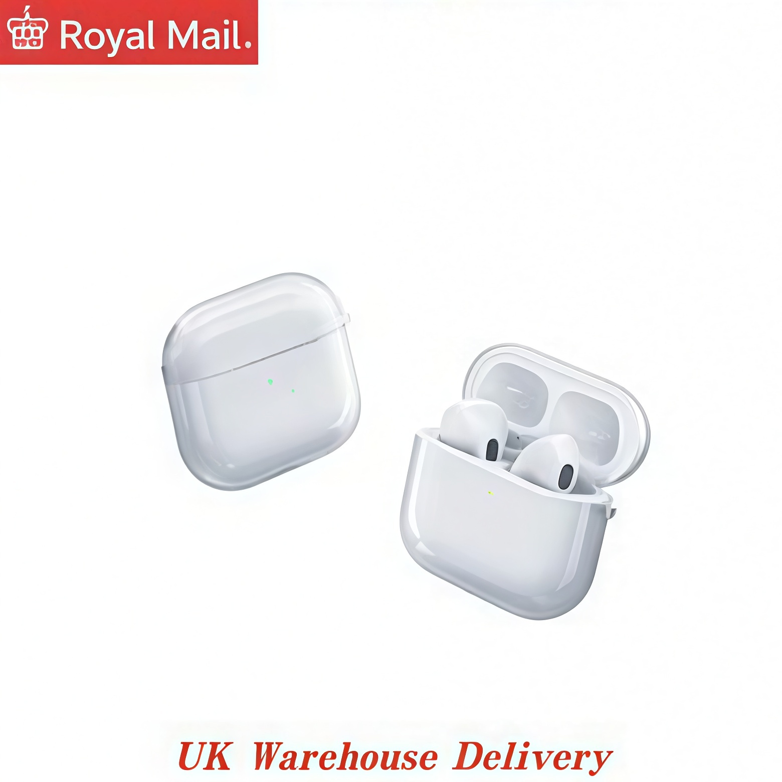 Soft Silicone Protective Cover For AirPods Pro 3 4 3rd Gen 4th Gen ANC Earphones Cute Solid Color Case Wireless Charging UK Delivery