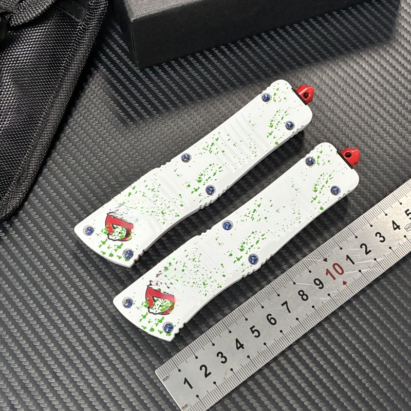 zinc alloy knife outdoor tool multi-functional handle EDC sheath self-defense accessory