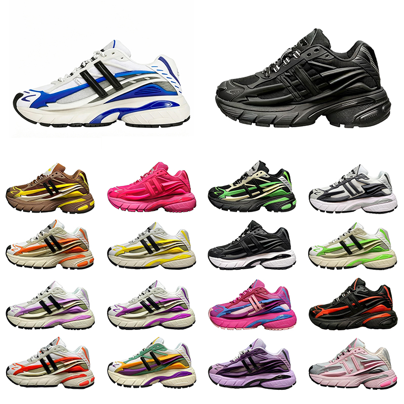 Pharrell Williams x Adistar Jellyfish Casual Shoes men Team Royal Blue triple black green pink Olive Sports Sneakers Orange shoe Size 36-47