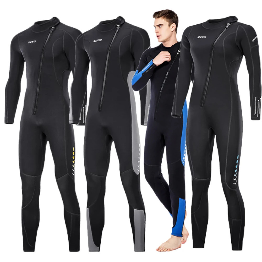 Full Wetsuit for Men Women 3mm Long Wet Suit for Diving Surfing Swimming Water Sports Neoprene Spearfishing One Piece Wetsuits 260421
