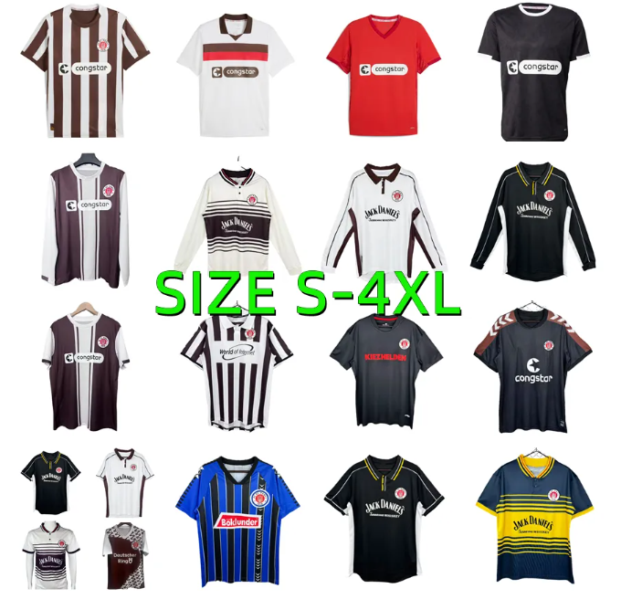 25 26 St Pauli Soccer Jerseys 2025 2026 EGGESTEIN MAURIDES IRVINE BECKER SAAD Retro 97 98 99 00 13 14 AFOLAYAN SALIAKAS NEMETH WAHL ZOLLER SMITH 3rd Football shirts mens