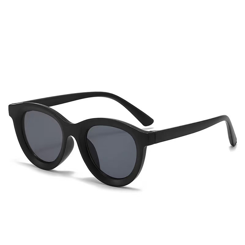 Dopamine Candy Color Series Frosted Children's Sunglasses Wholesale Fashion Retro Versatile Sunshade Kids Sun Protection Baby