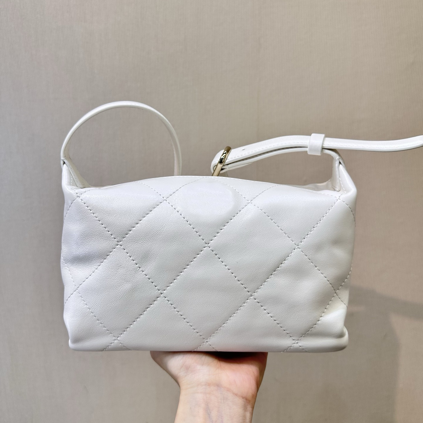 26P Lambskin Hobo Bag 23CM Designer Bag For Women Mirror Quality Fashion Shoulder Bag With Box CC53