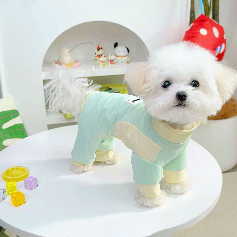 Famous brand Pet Clothing Spring Summer Thin Cute Breathable Sun Protection Comfortable Cat Dog Clothes Ice Silk Mesh pupakaIK