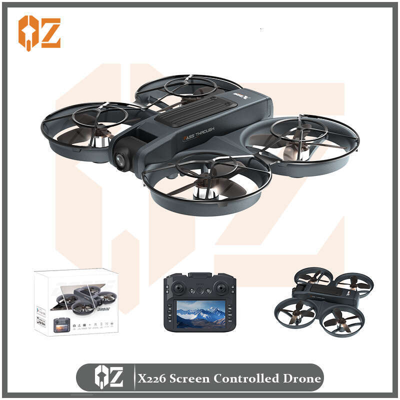 Brand X Large Screen Drone Brushless Long Endurance Electronically Controlled Dual Lens High Definition Image Transmission Fully Protected Remote Cont
