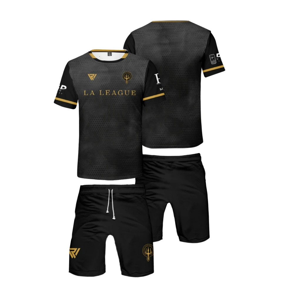 Werenoi Tshirt Shorts 2 Pieces Sets Hip Hop Short Pants Tee Piece Suit Streetwear Half Sleeve Set Casual Sweatpant 260421