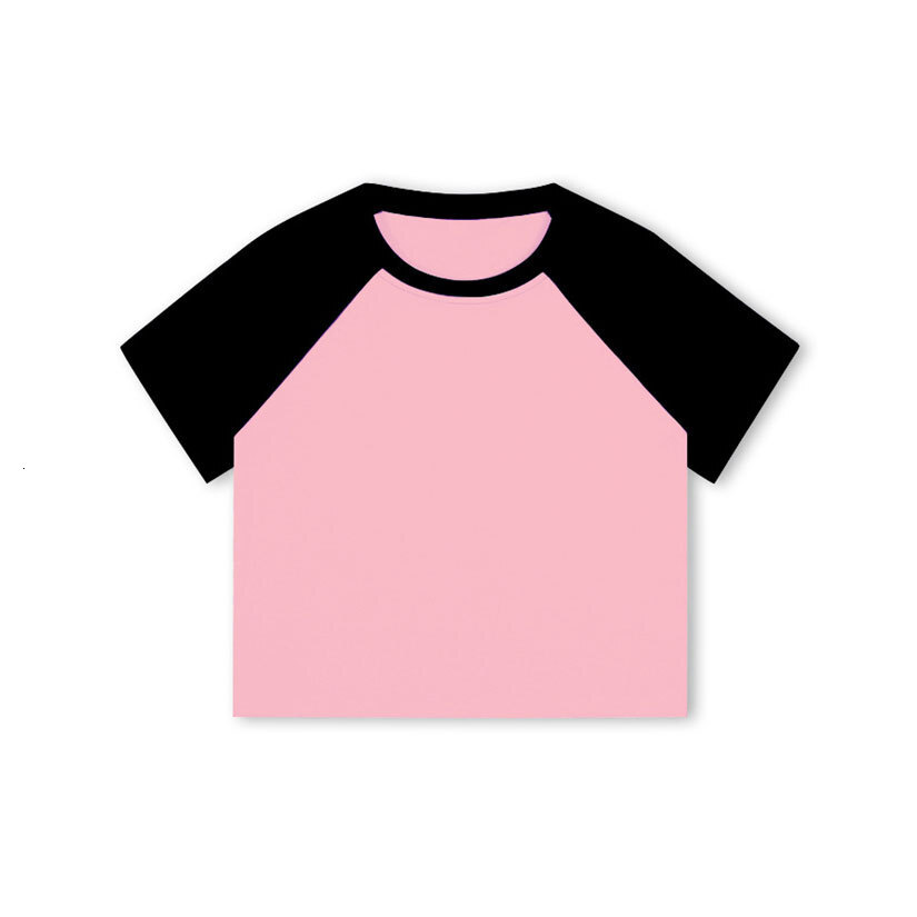 2026 Summer New Cross Border American Off Shoulder Women's Top Short Sleeve T-shirt Women's Designer Sexy Tight Girl Slim Fit Shoulder Short