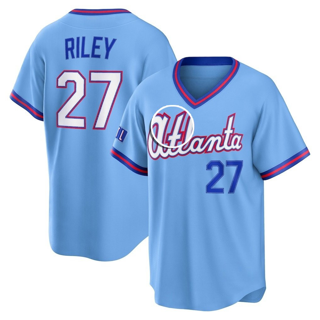 Men Women Youth Kids Atlanta Baseball Jerseys 2026 City Connect Jersey Embroidery Jerseys 1# Albies 3# Murphy 10# Jones 13# Acuna Jr. 27# Riley 28# Ol
