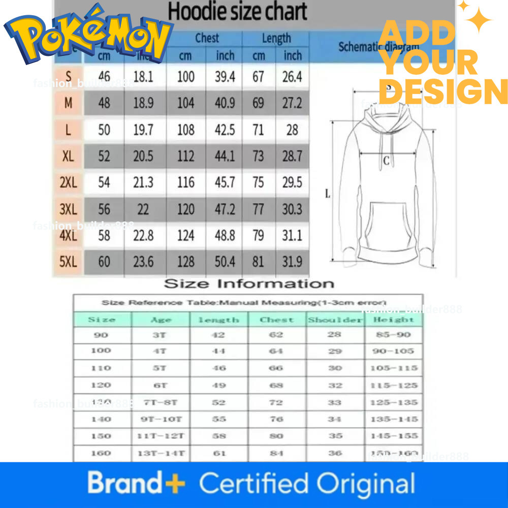 Mimikyu Graphic Print Oversized Cotton Blend Hoodie, Men's Long Sleeve Anime Hooded Sweatshirt, Casual Daily Outfit, O-Neck Pullover - view 7