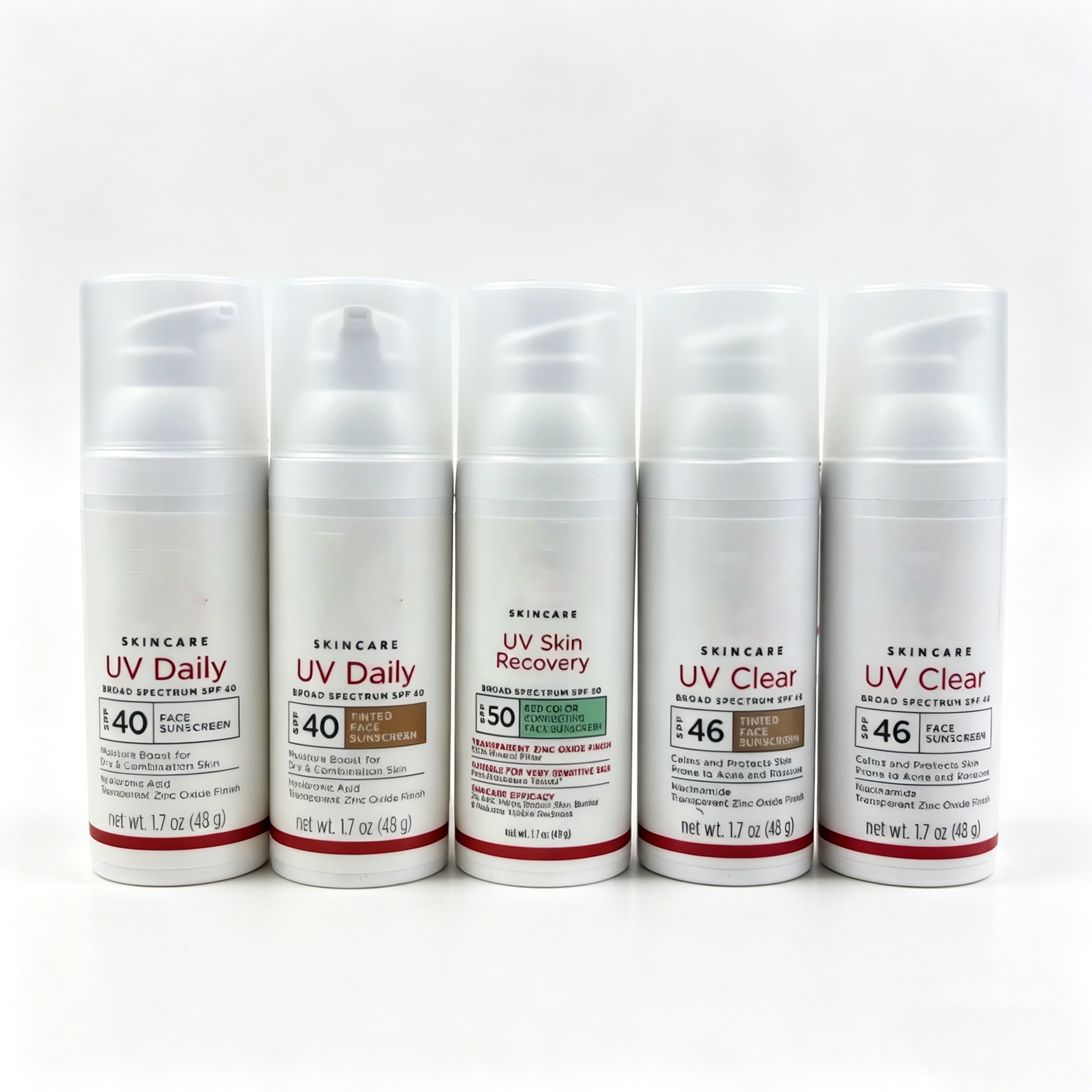 Clear Daily Face Cream Colorless Oil-free Oil Control 48g Small Light Shield Isolation Brightening Refreshing Anti Trichromatic