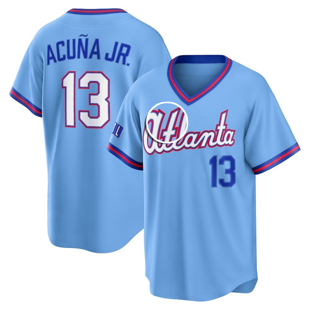 Men Women Youth Kids Atlanta Baseball Jerseys 2026 City Connect Jersey Embroidery Jerseys 1# Albies 3# Murphy 10# Jones 13# Acuna Jr. 27# Riley 28# Ol