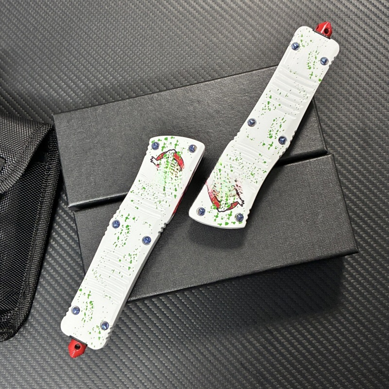 zinc alloy knife outdoor tool multi-functional handle EDC sheath self-defense accessory