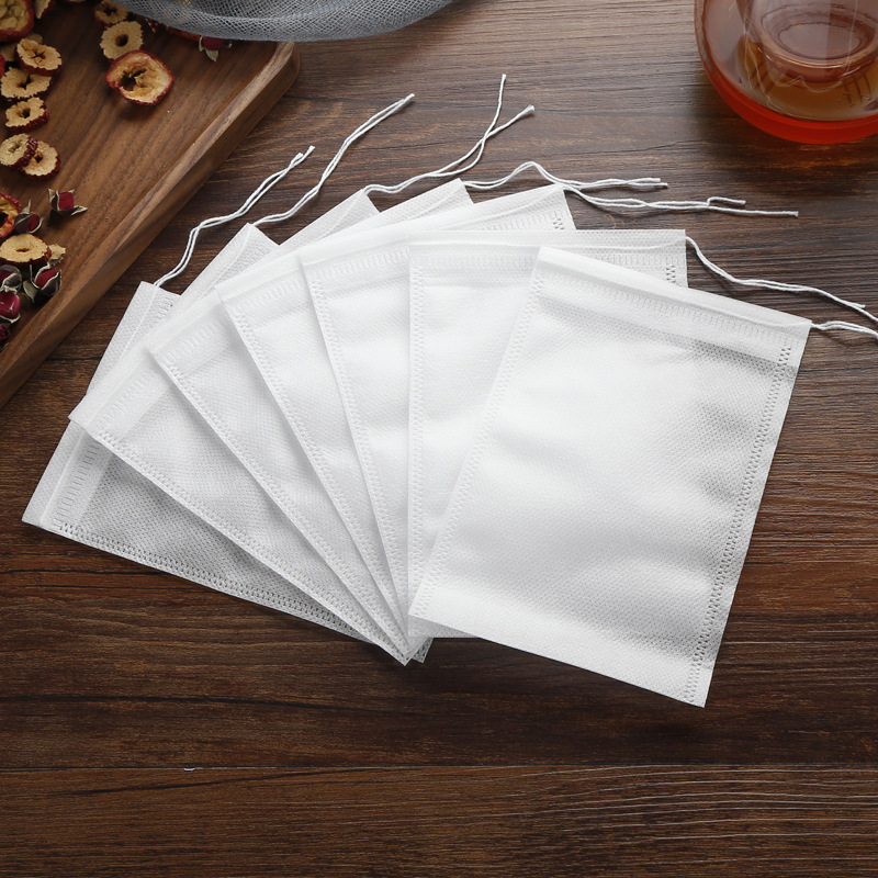 Coffee & Tea Tools Empty Teabags Tea Bags String Heal Seal Filter Paper Teabag 5.5 x 7CM