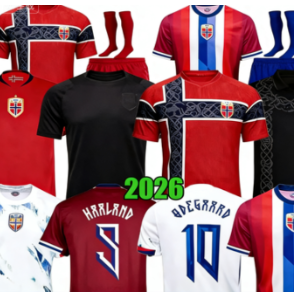 Norway Jersey 2026 World Cup HAALAND Soccer Jerseys SORLOTH NUSA AASGAARD HORN MYHRE DONNUM RYERSON MOLLER WOLFE AJER STRAND 24 25 26 27 Football Shirt Men Kids Kit