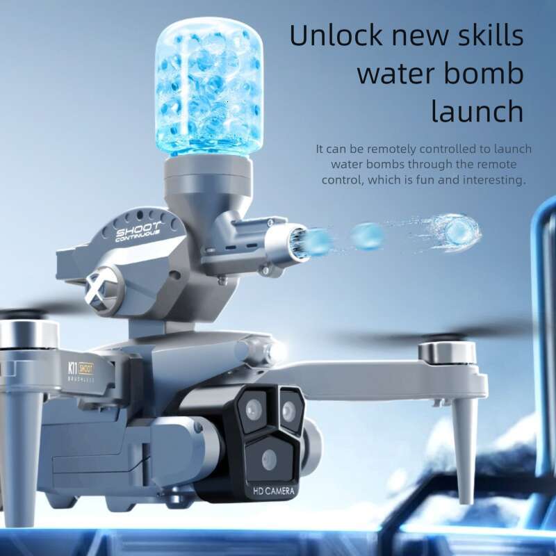 K11MAX Water Bomb Launch Drone Brushless Quadcopter HD Aerial Long Flight Time RC Plane Toy for Amazon Independent Station CKS