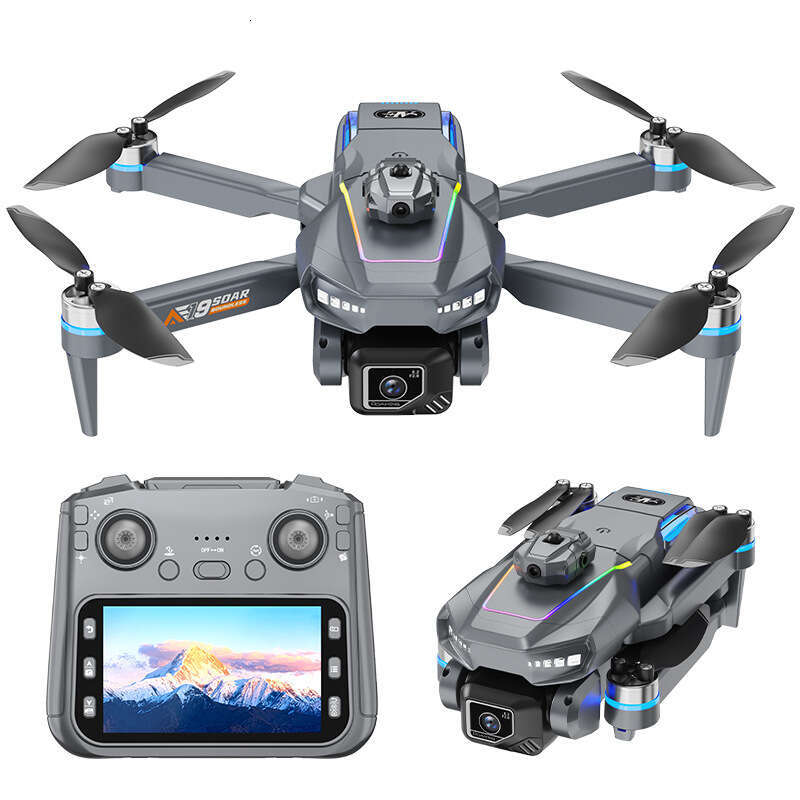 AE19 Brushless Drone with Large Screen Remote Control, Obstacle Avoidance, Optical Flow Positioning, Long Endurance and HD Aerial Photography RC Aircr