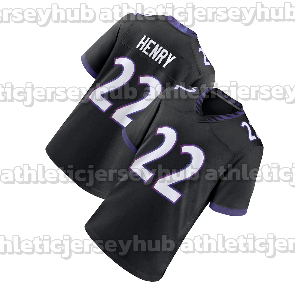 8 Lamar Jackson 2026 Football Jerseys Trey Hendrickson Zay Flowers Derrick Henry Malaki Starks Andrews Hamilton Roquan Smith Wiggins Green Lewis custo