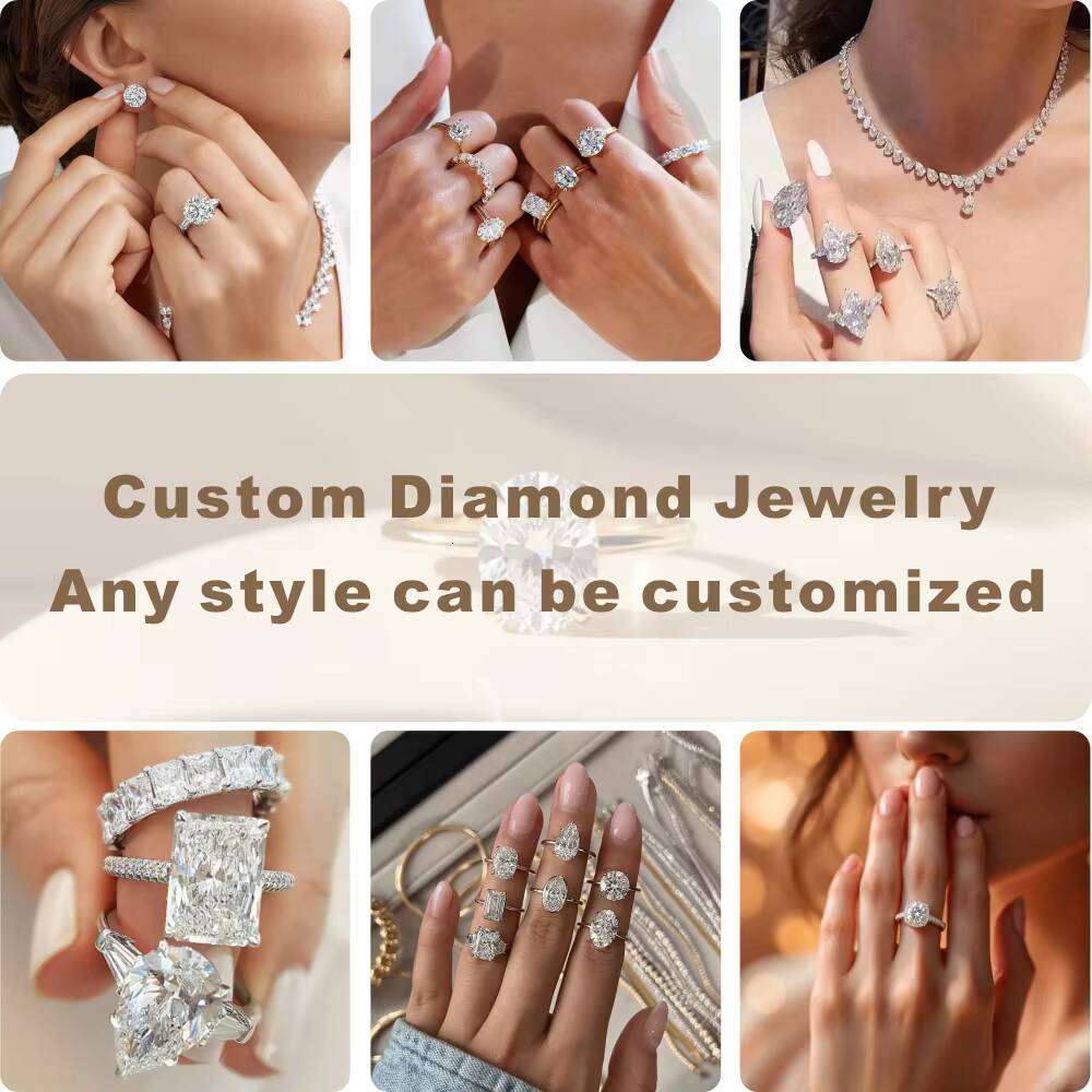 Custom Oval Cut Lab Grown Diamond Ring 14k Solid Gold IGI Certified CVD HPHT Diamond Ring Anniversary Wedding Ring for Women Men