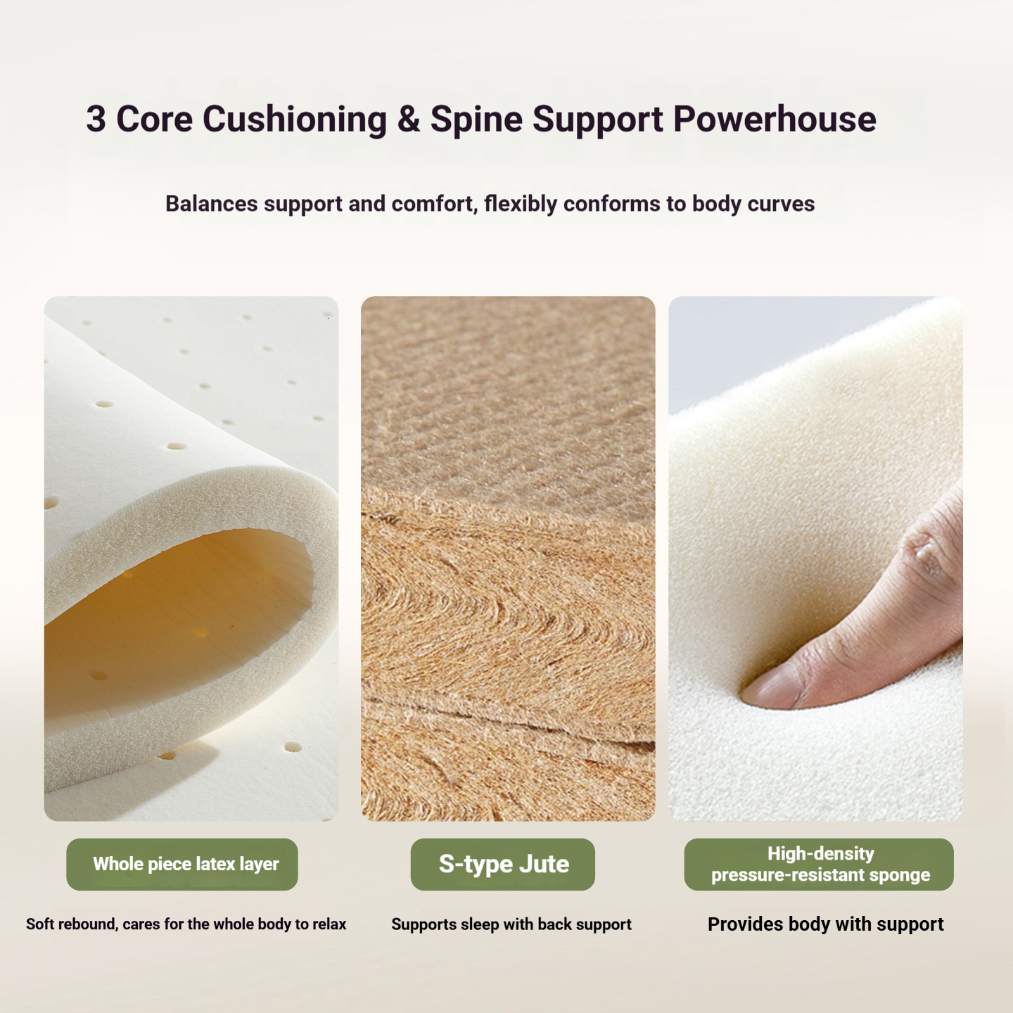 Latex Soft Cushion Bedroom Home Dormitory Student Single Memory Foam Sponge Mattress Rental Special Sleeping Pad