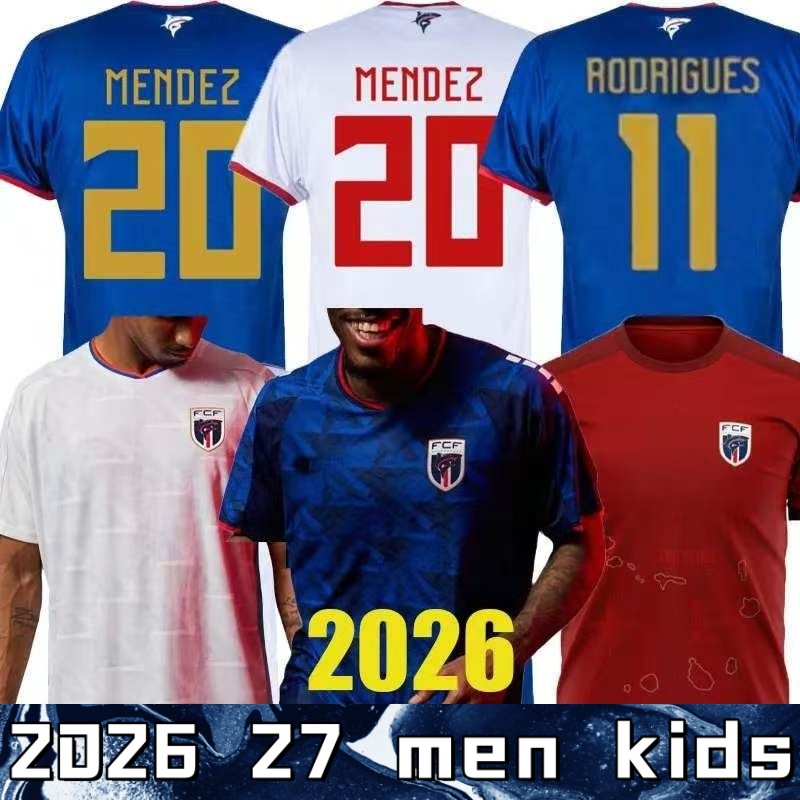 26 27 Cape Verde Soccer Jerseys Vintage 2026 2027 Home Away Third Men Fans Football Shirt Kit JOVANE MONTEIRO BEBE MENDEZ RODRIGUES