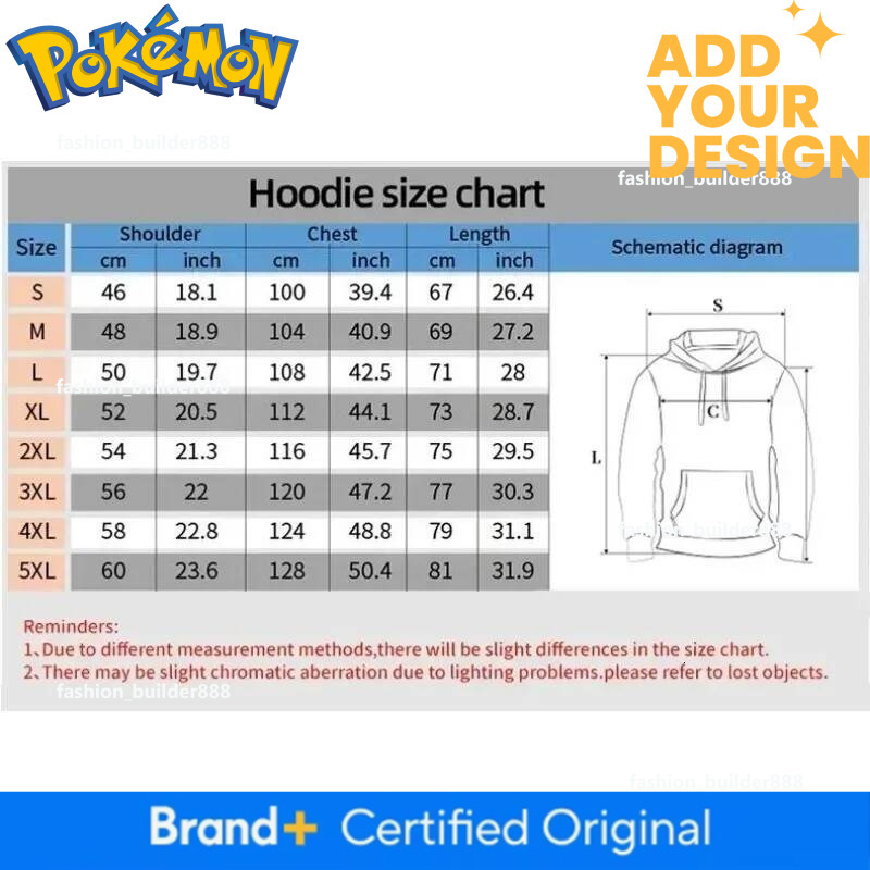 Pokemon Gengar Joint Autumn Winter Men Hoodie Loose Street Graffiti Animation Printing Casual Trendy Cool Hooded Sweater - view 6