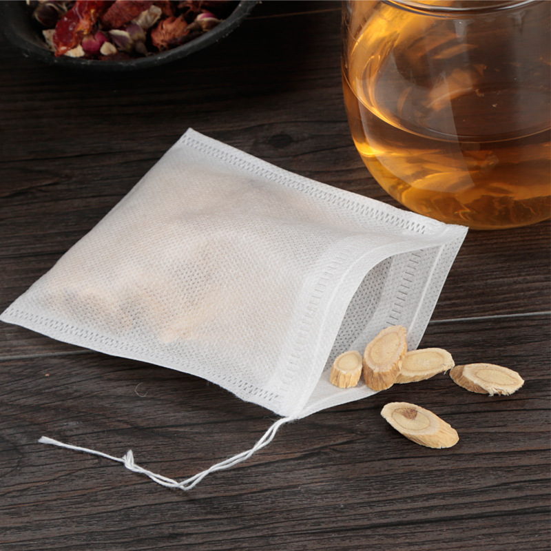 Coffee & Tea Tools Empty Teabags Tea Bags String Heal Seal Filter Paper Teabag 5.5 x 7CM