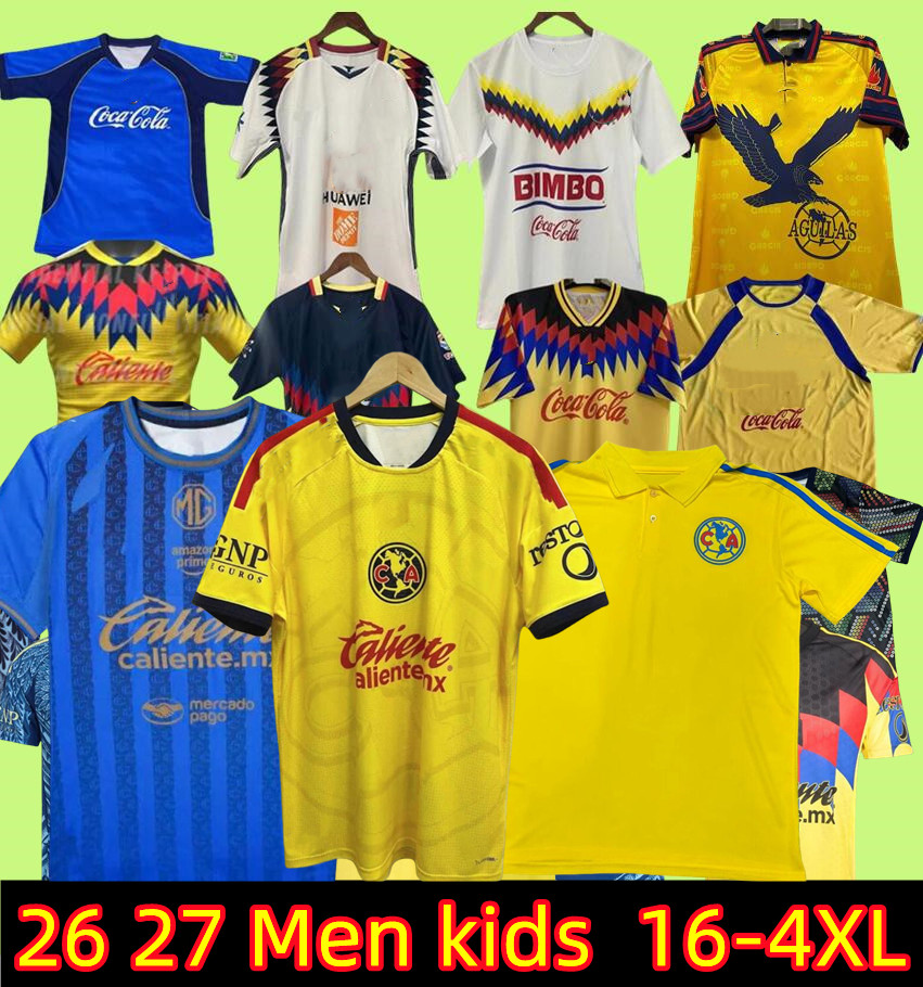 3XL 4XL 2004 2005 2006 98 99 2013 2014 Retro America soccer jerseys 1995 1996 04 05 06 C.BLANCO vintage classic football shirt 2026 2027 Chivas de GuadalajarS Home