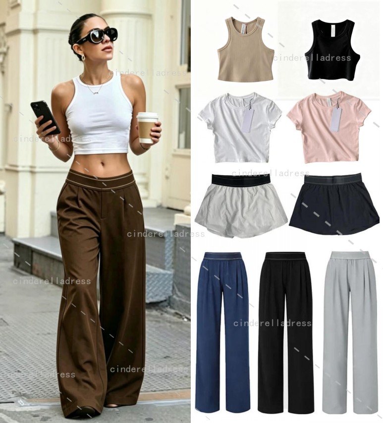 Designer Women's Yoga Aspire sports bra tanks tops jogger fitness vest fitted pilates thread hollow beauty vests Summer Running t shirt Letter printed Luxury