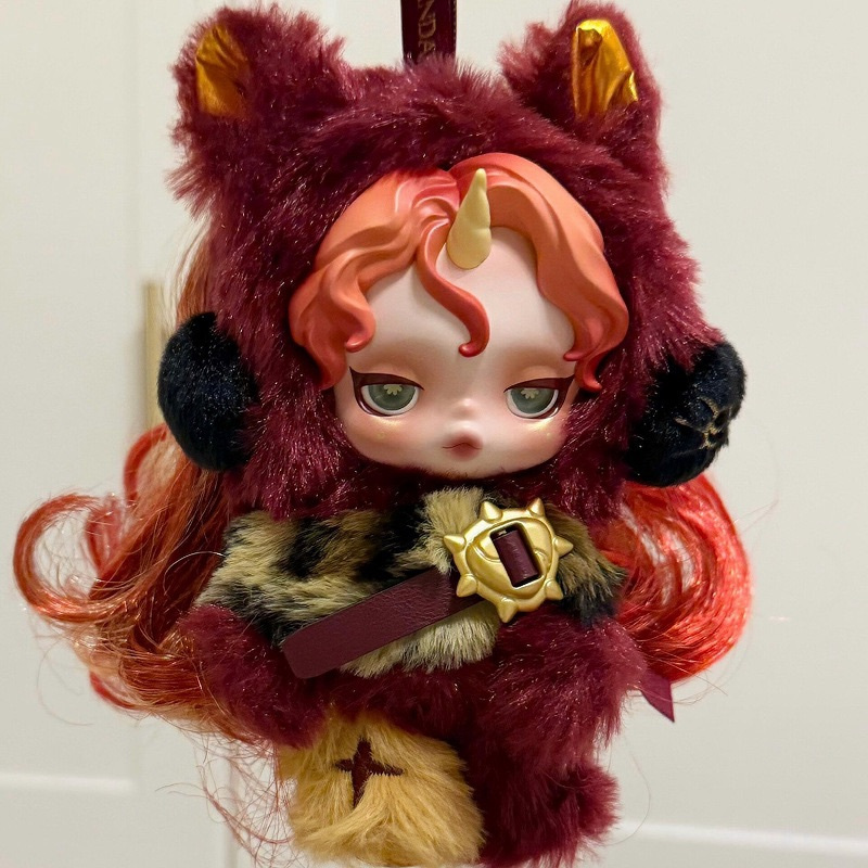 High Quality SKULLPANDA x My Little Pony Series Super Secret Edition Plush Doll Pendant Cute Cartoon Keychain Ornament Collectible Gift Toy YIZHIXING