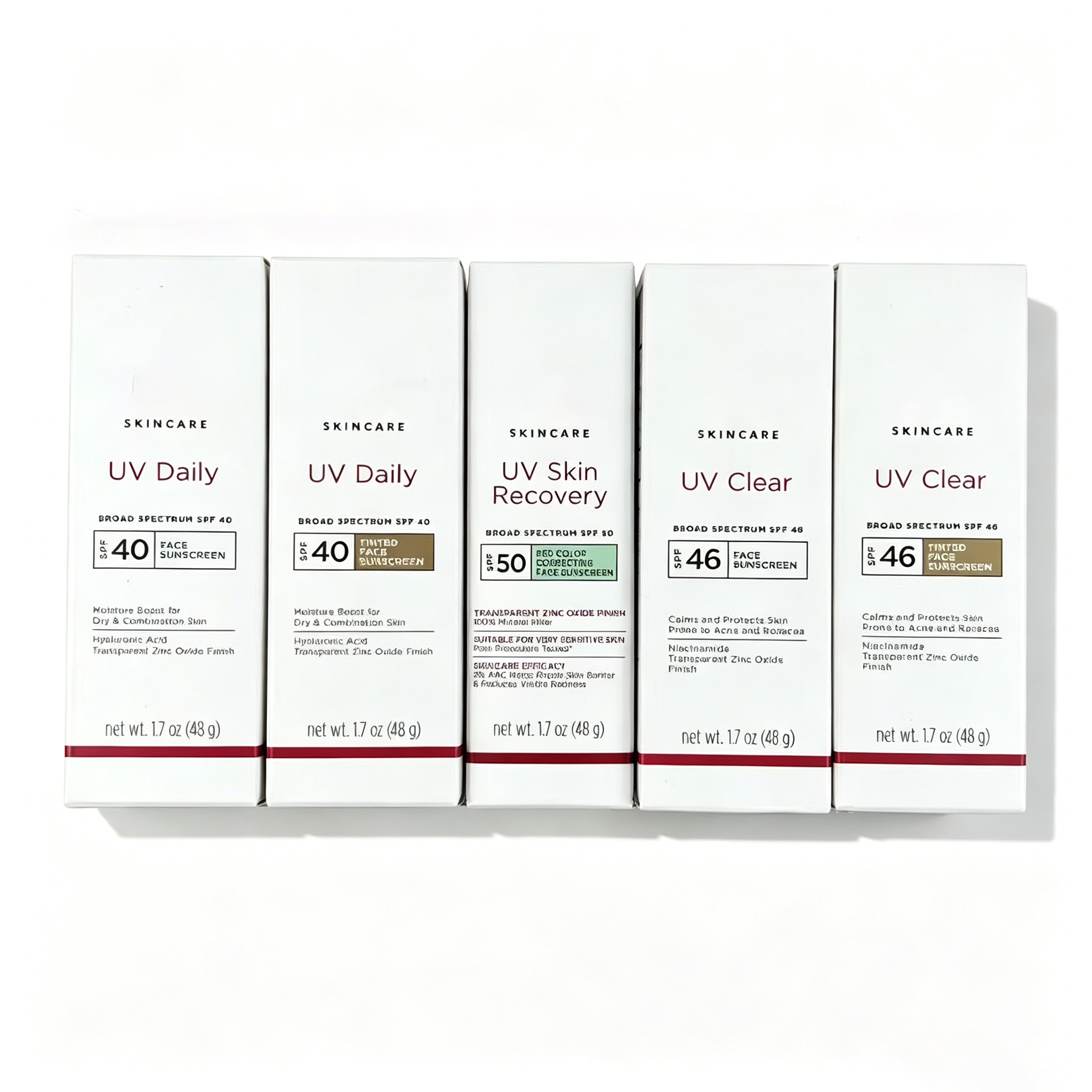 Clear Daily Face Cream Colorless Oil-free Oil Control 48g Small Light Shield Isolation Brightening Refreshing Anti Trichromatic