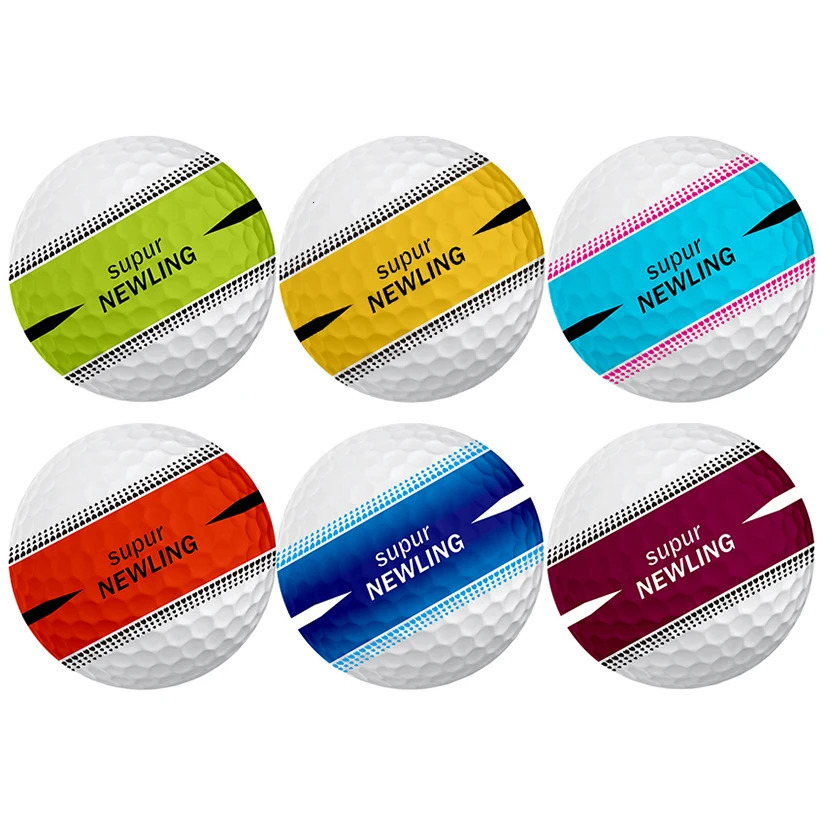 Supur LING Golf Games Ball Super Long Distance Three layer Ball for Professional Competition Game Balls Massaging Ball 250909