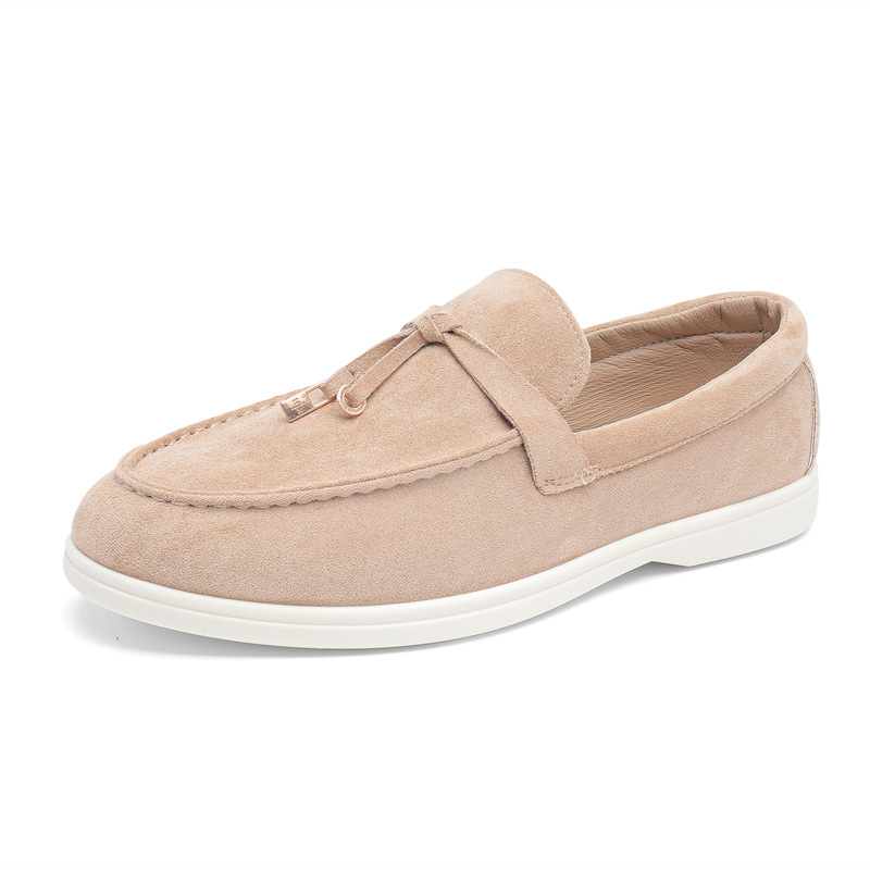 Free shipping hot 2026 luxury Minimalist Suede Loafers | Timeless Casual Luxury Footwear