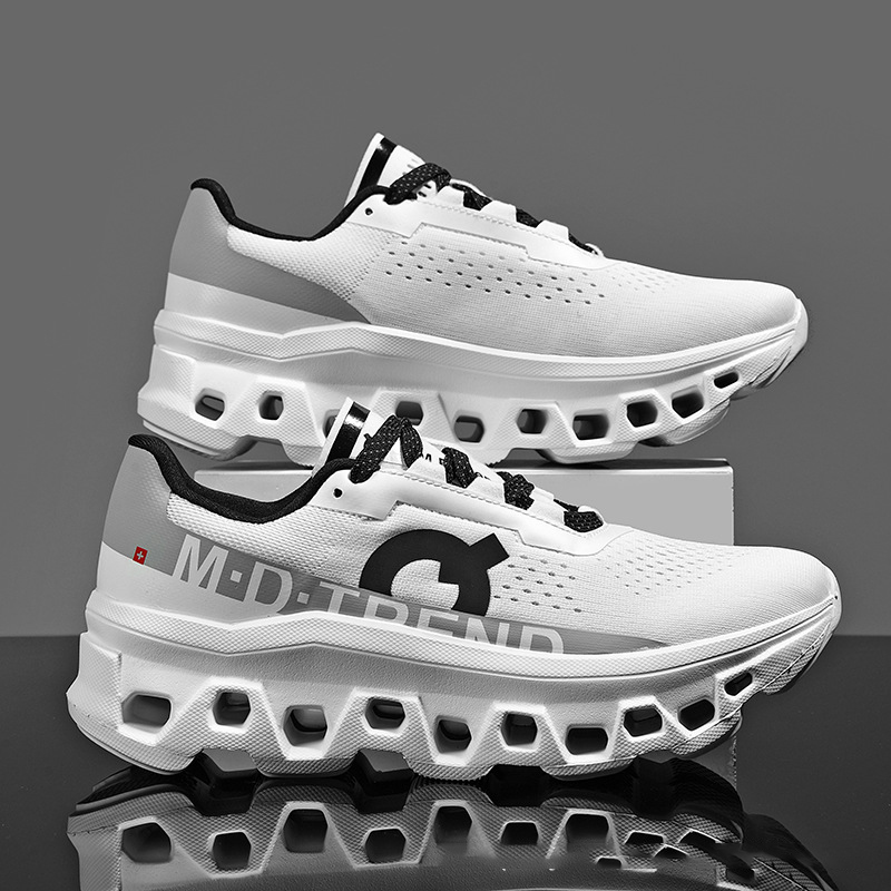 2026 hot mesh breathable sneakers shock-absorbing designer running shoes casual trendy lightweight sports shoes for men