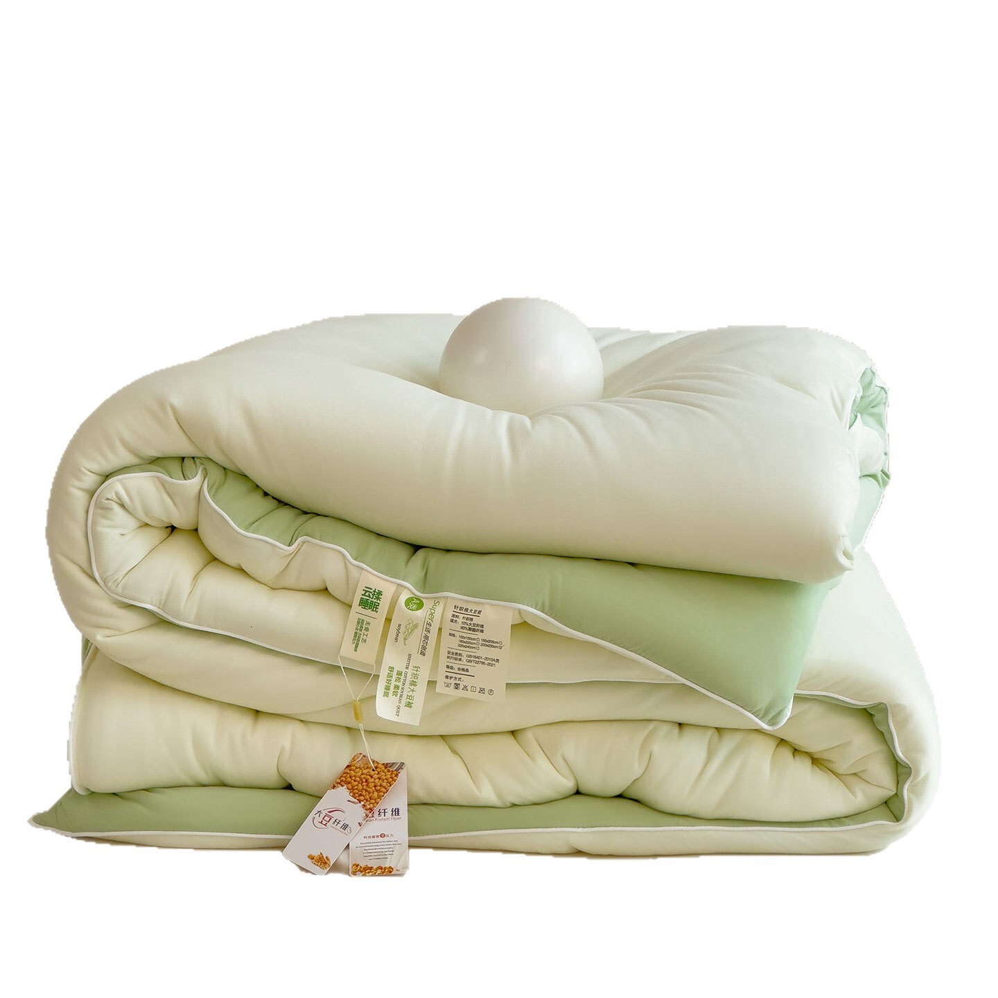 Class A Soybean Fiber Core All-Season Universal Student Dormitory Spring Autumn Warm Winter Single and Double Cotton Quilt