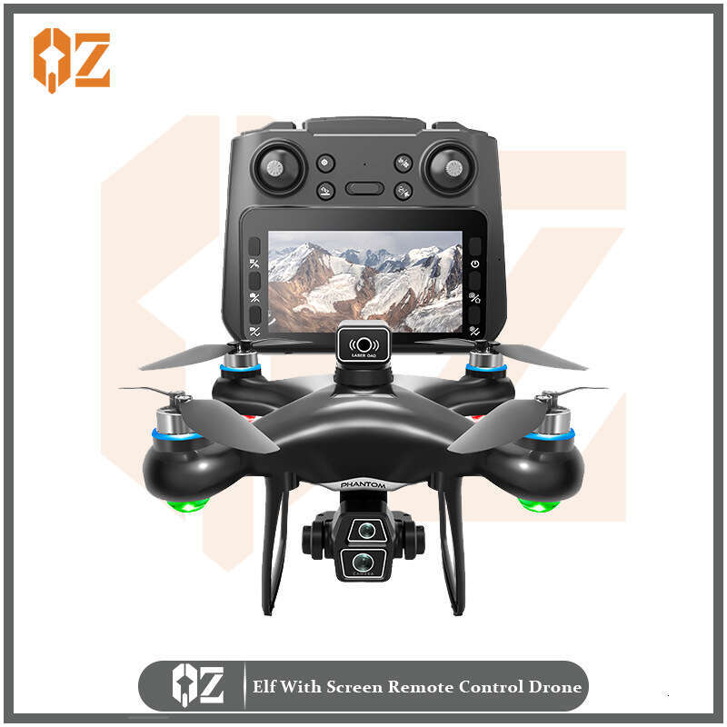 New Cross Border Z3 Elf RC Drone with Screen Brushless Motor Professional HD Aerial Photography Remote Control Aircraft for Boys CKS