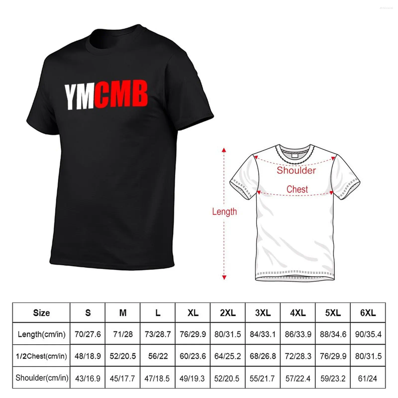 Men's T Shirts Ymcmb T-Shirt Hippie Clothes Quick-drying Anime Men Size S-3XL