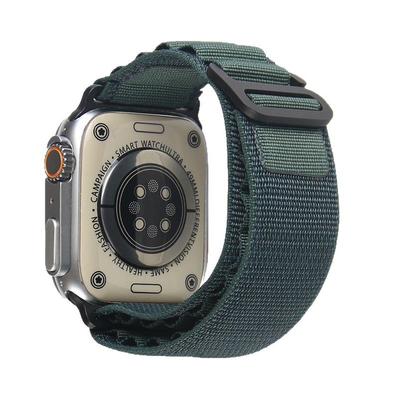 Rugged Nylon Band Compatible with Apple Watch Series 1-11 SE Ultra 1/2, Alpine G-Hook & Trail Loop Sport Strap for iWatch 49mm 45mm 44mm 42mm 41mm 40m