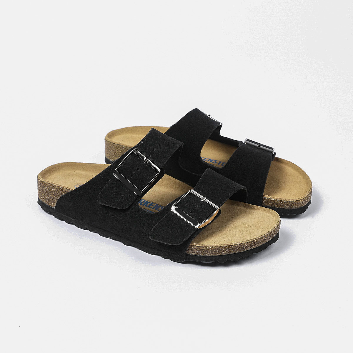 2026 Double-buttoned sandals for outdoor use. Two-piece flip-flops for both men and women. Softwood leather boccino shoes. Pure original leather.Free 