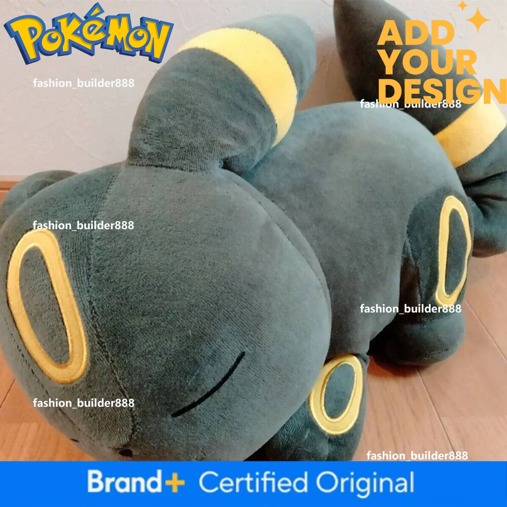 Pokemon original Eeveelution big sleep Umbreon plush toy stuffed toys doll Christmas presents for children