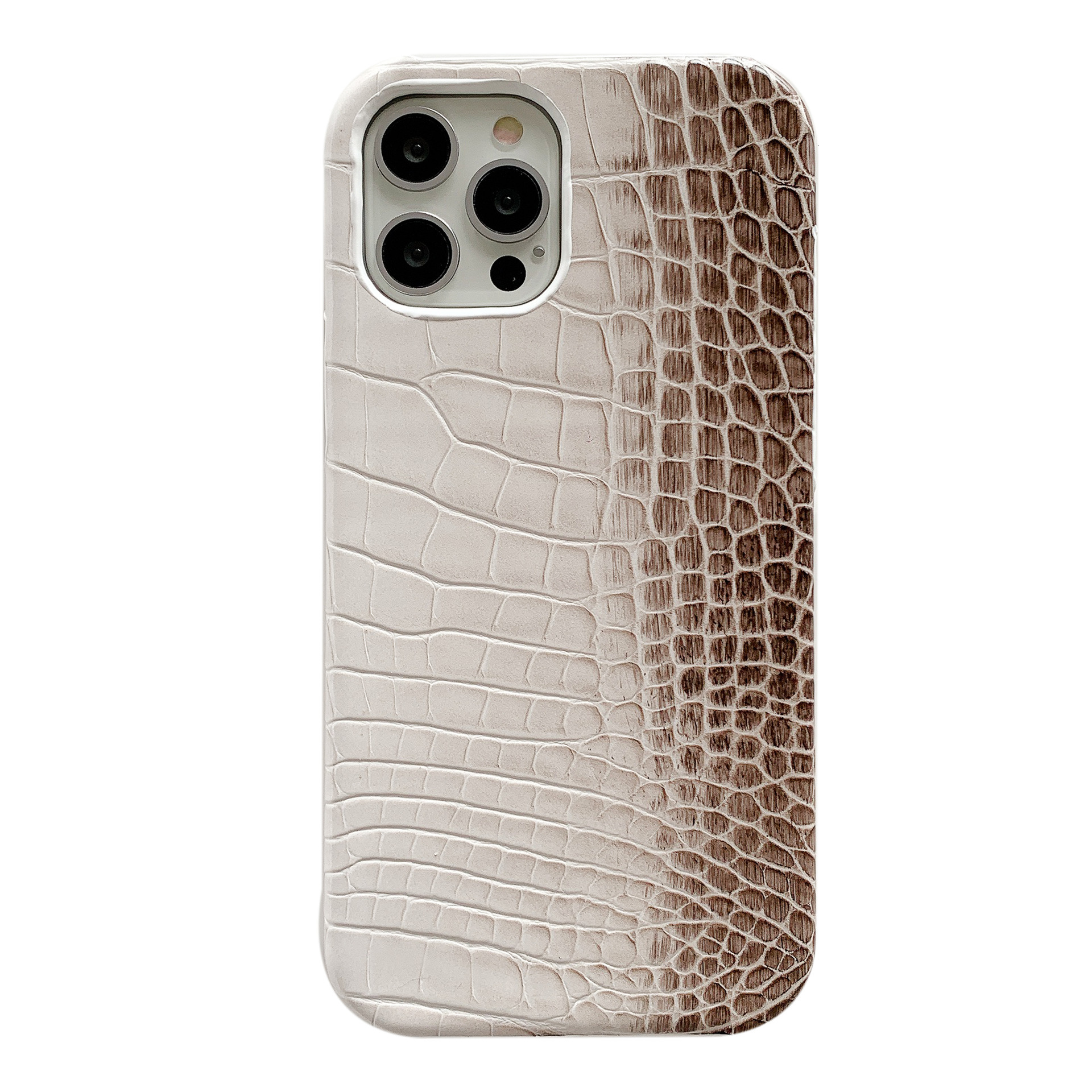 Crocodile pattern phone suitable iPhone 17 Pro Max, protective cover for Apple 16/15, trendy brand hard case