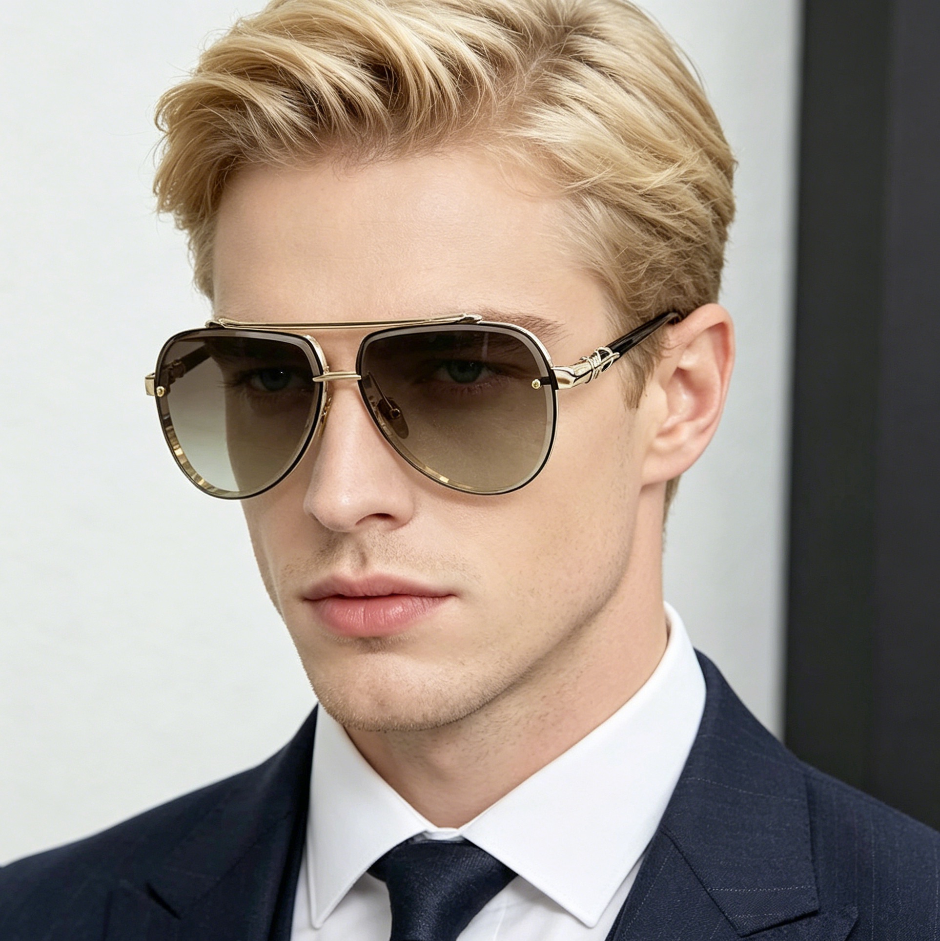 High Quality Brand Sunglasses Pilot Men Women Luxury Designer Trend Personality Fashion Outdoor Camping Sun Glasses UV400 CH8238