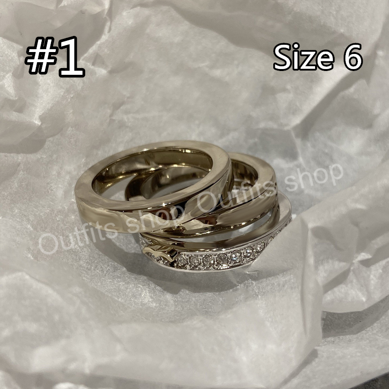 2026 Bracelet Ring Woman Chain Bracelets 3 in 1 Design Jewelry with Gift box