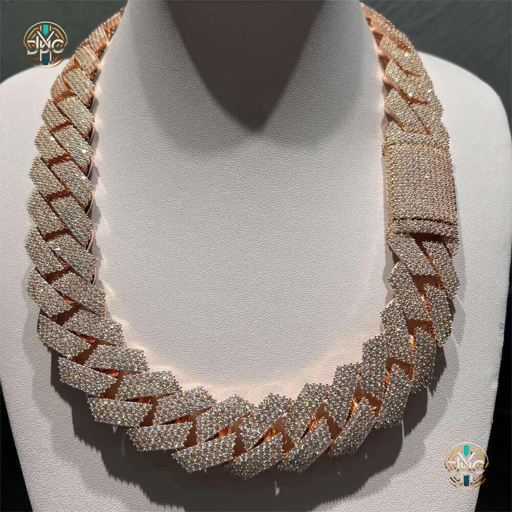 necklaces designer jewelry necklace cuban link Horizon Iced Out Pass Diamond Tester vvs Moissanite Jewelry Necklace chains for men moissanite chain gi