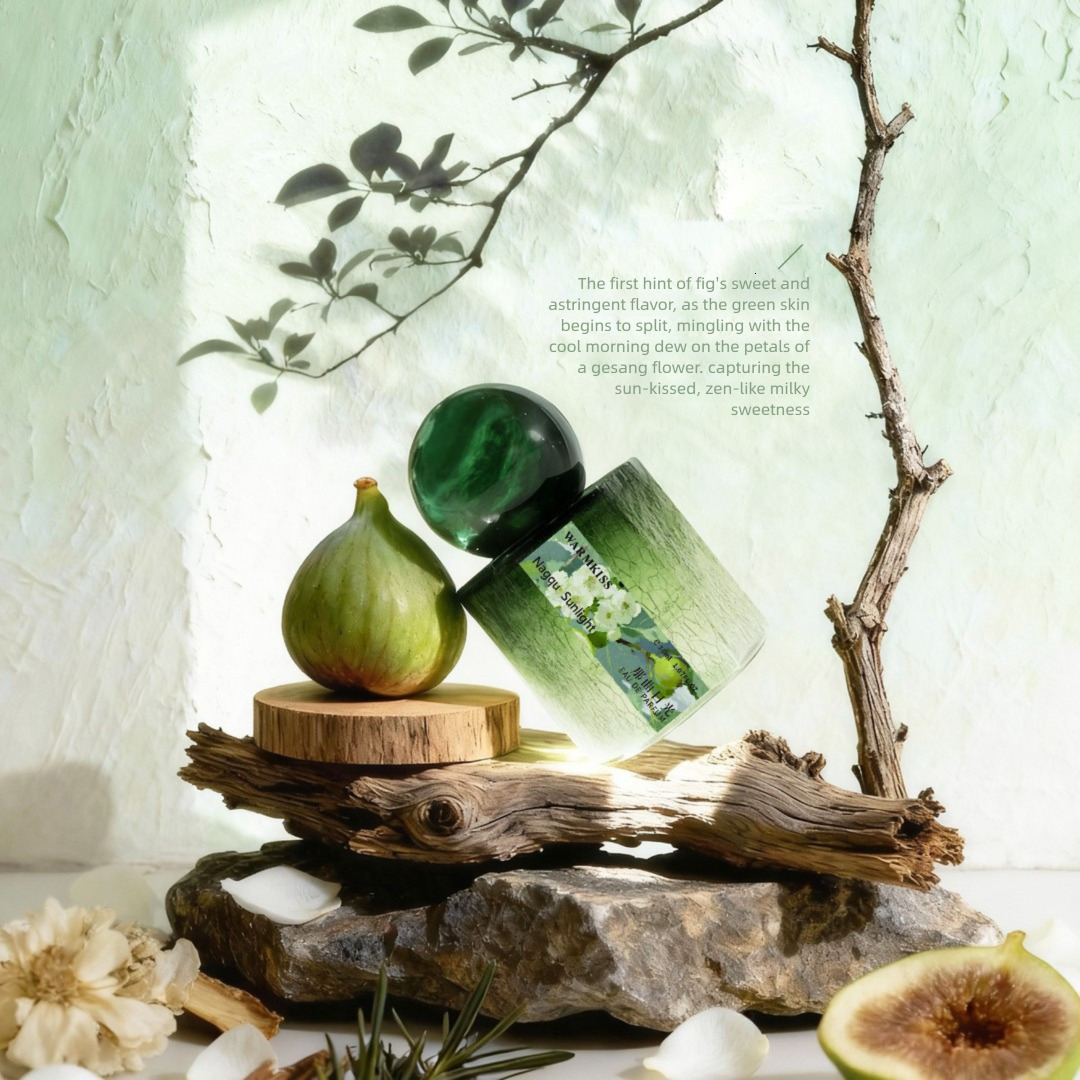 WARMKISS Naqu Sunshine Women's Perfume, Long-Lasting Fresh Fig Scent, Niche Light Fragrance for Women